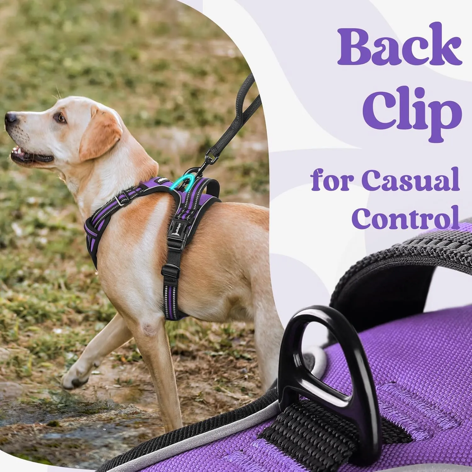 🐕 Large Dog Harness - Anti-Pull & Adjustable 🐕