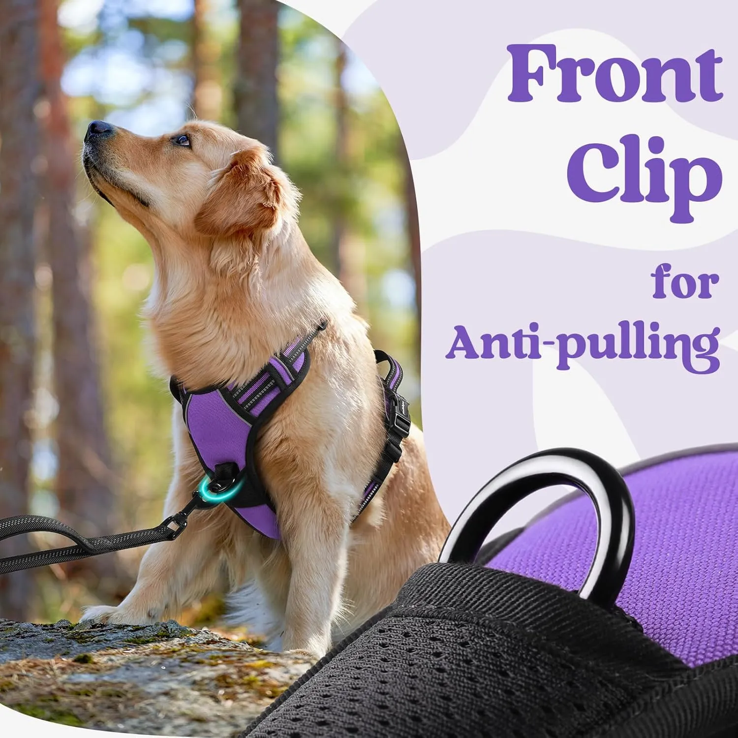 🐕 Large Dog Harness - Anti-Pull & Adjustable 🐕