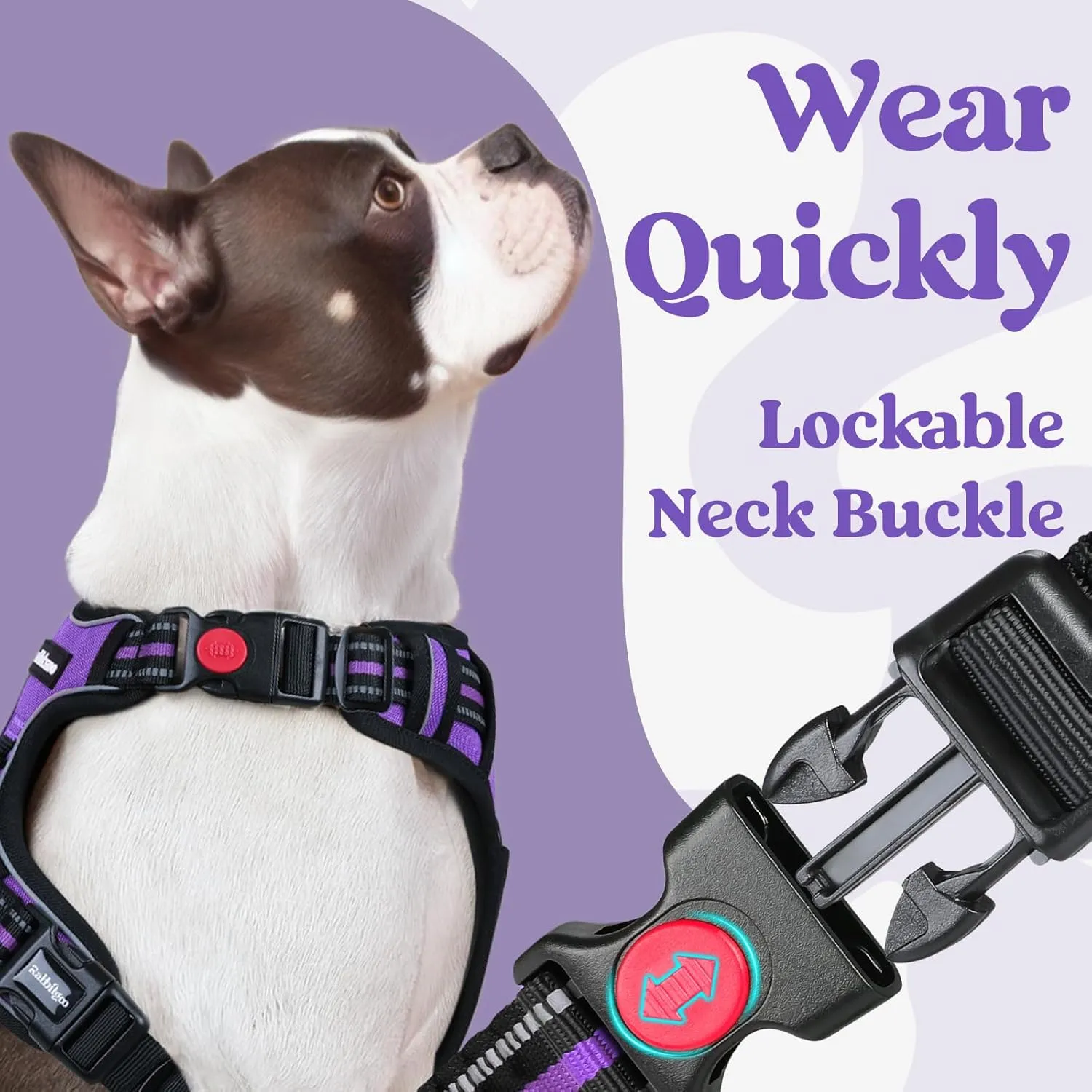 🐕 Large Dog Harness - Anti-Pull & Adjustable 🐕