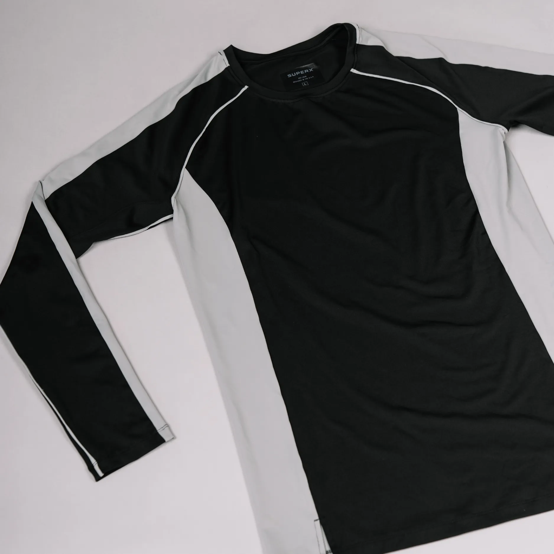 #001 ASSAULT TRAINING LONG SLEEVE - BLACK