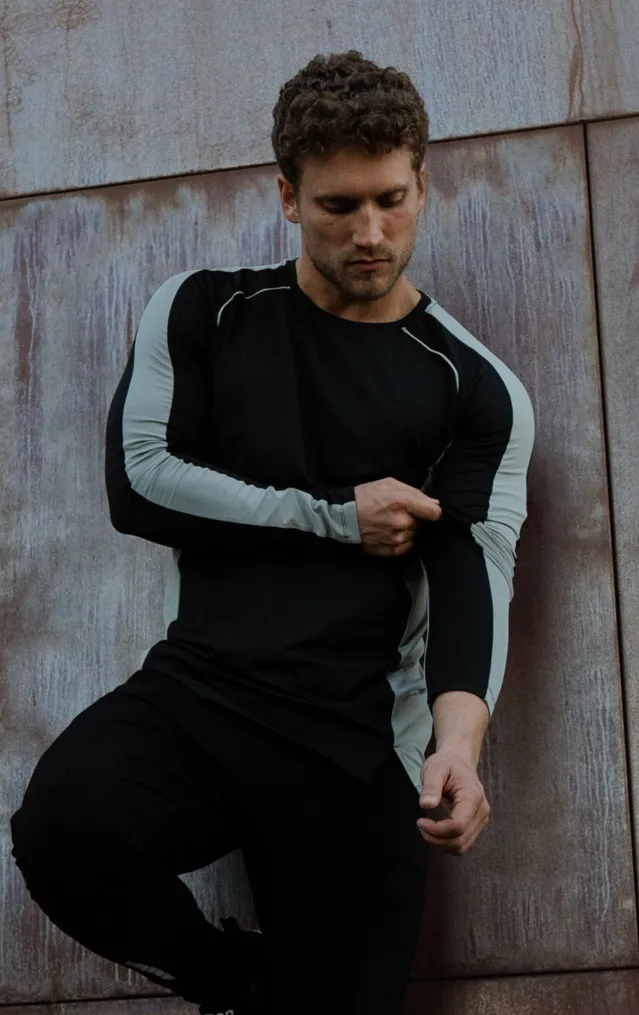 #001 ASSAULT TRAINING LONG SLEEVE - BLACK