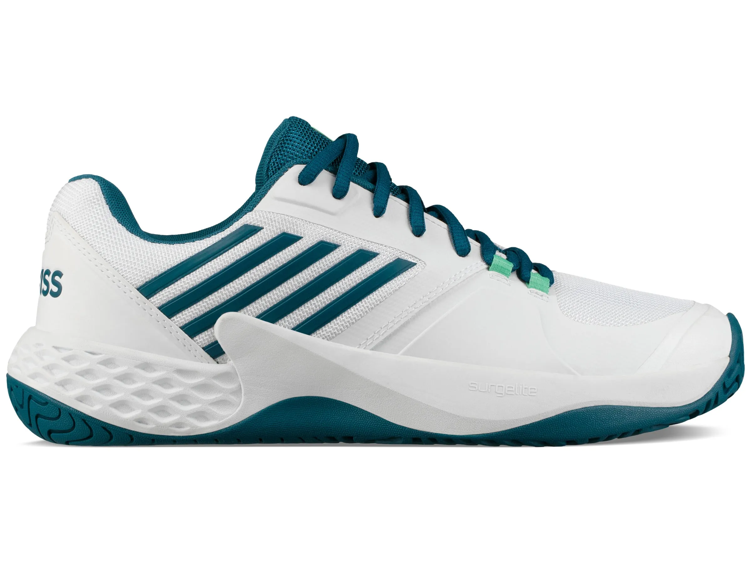 06134-184-M | MENS AERO COURT | WHITE/CORSAIR/SPRING BUD