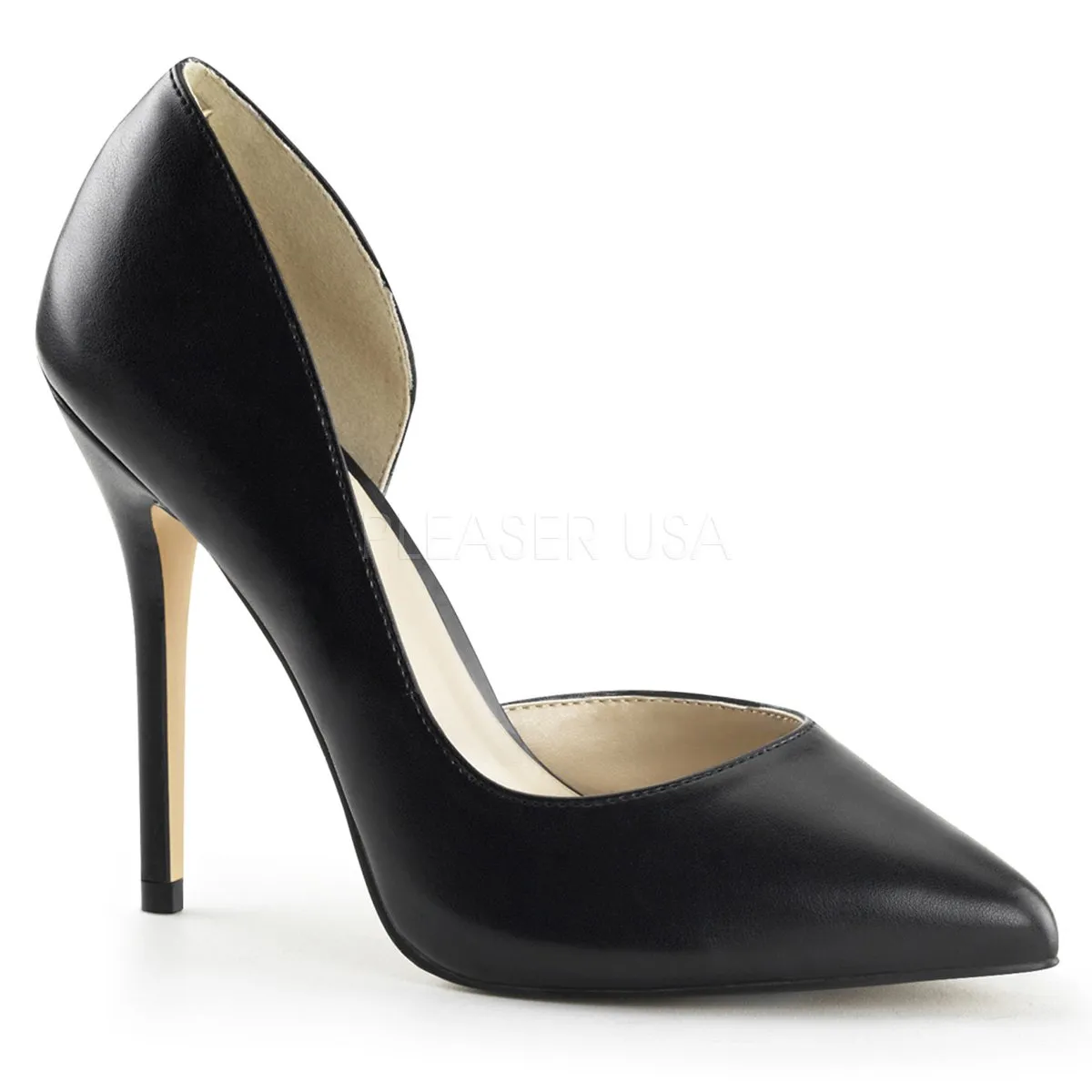 5" Heel  Half D'Orsay Pump (Amuse-22)