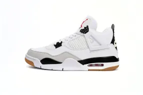 Air Jordan 4 White Black