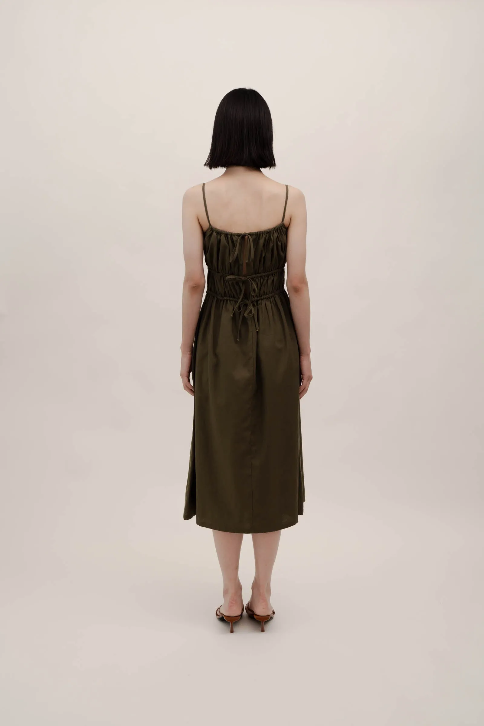 AUDREY Dress - Olive