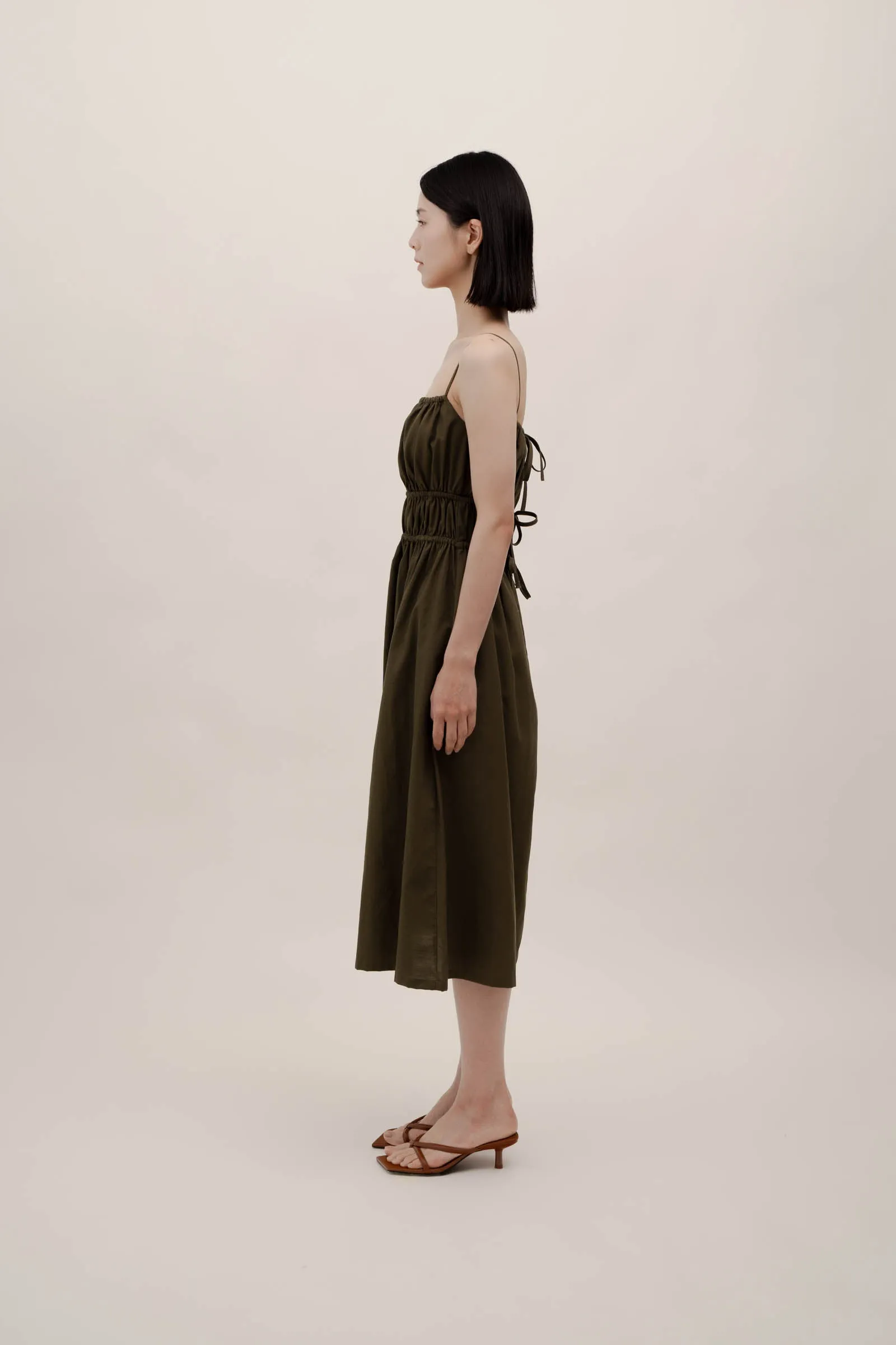 AUDREY Dress - Olive