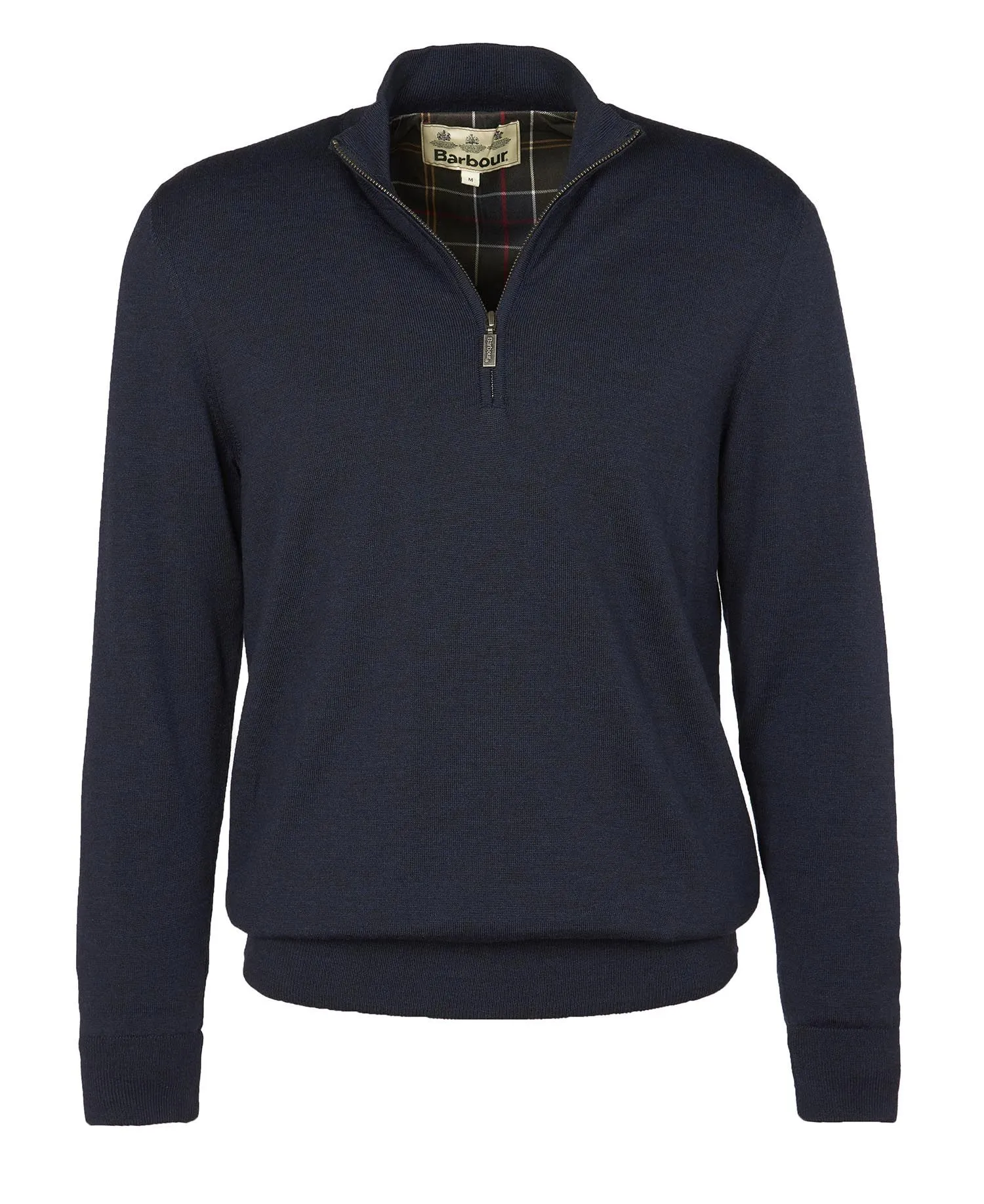 Barbour Gamlin Half Zip Sweater - Navy