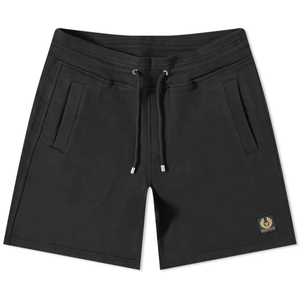 Belstaff Black Logo Sweatshorts