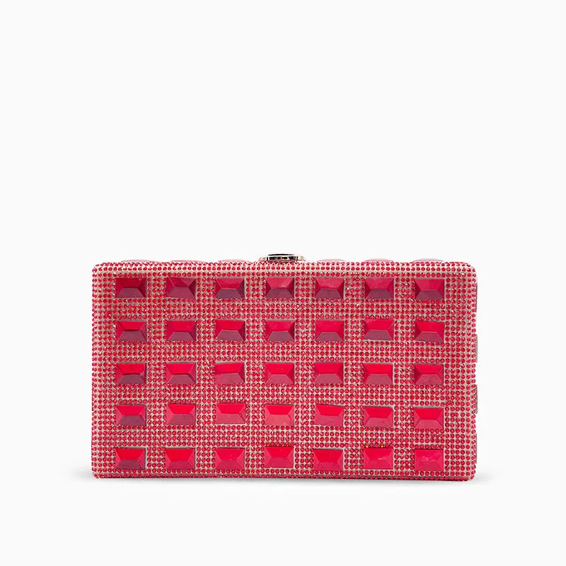 Beverly Rhinestones Clutch Bag