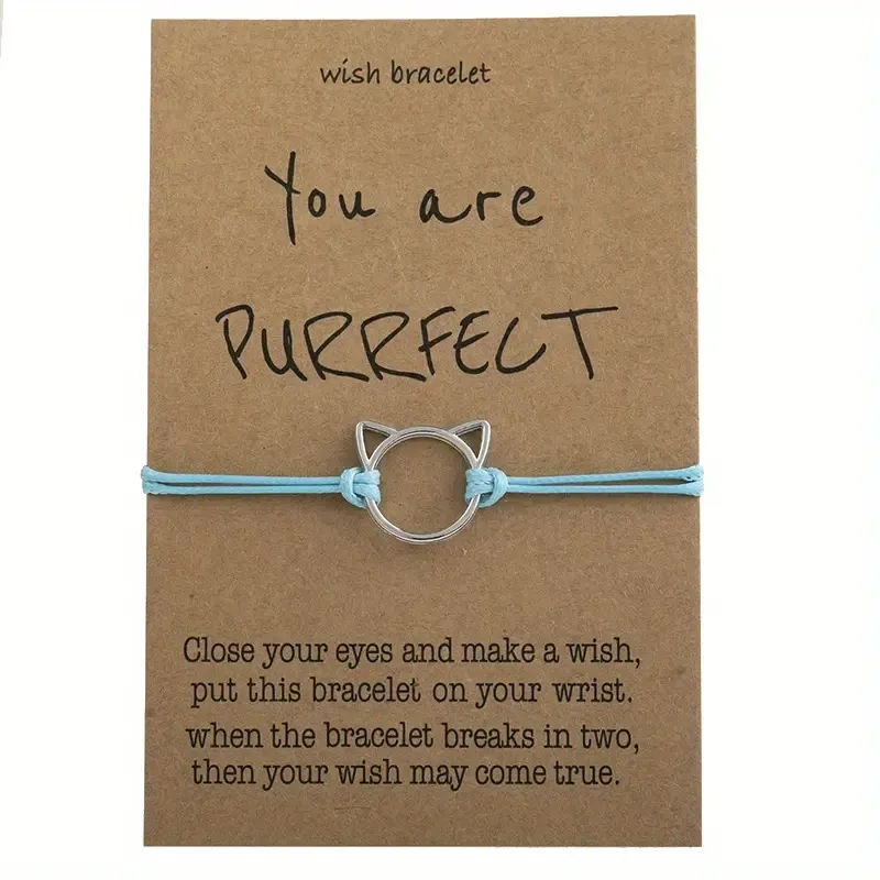 Cat Bracelet (You Are Purrfect)