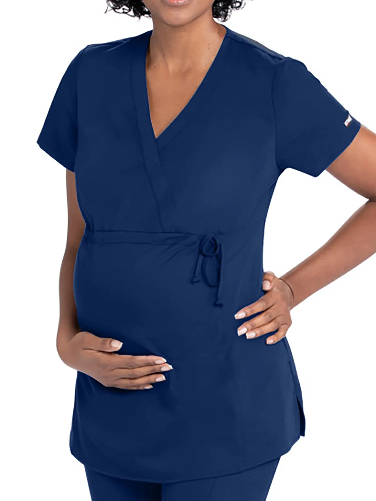 Classic - Women's Lilah Maternity Scrub Top