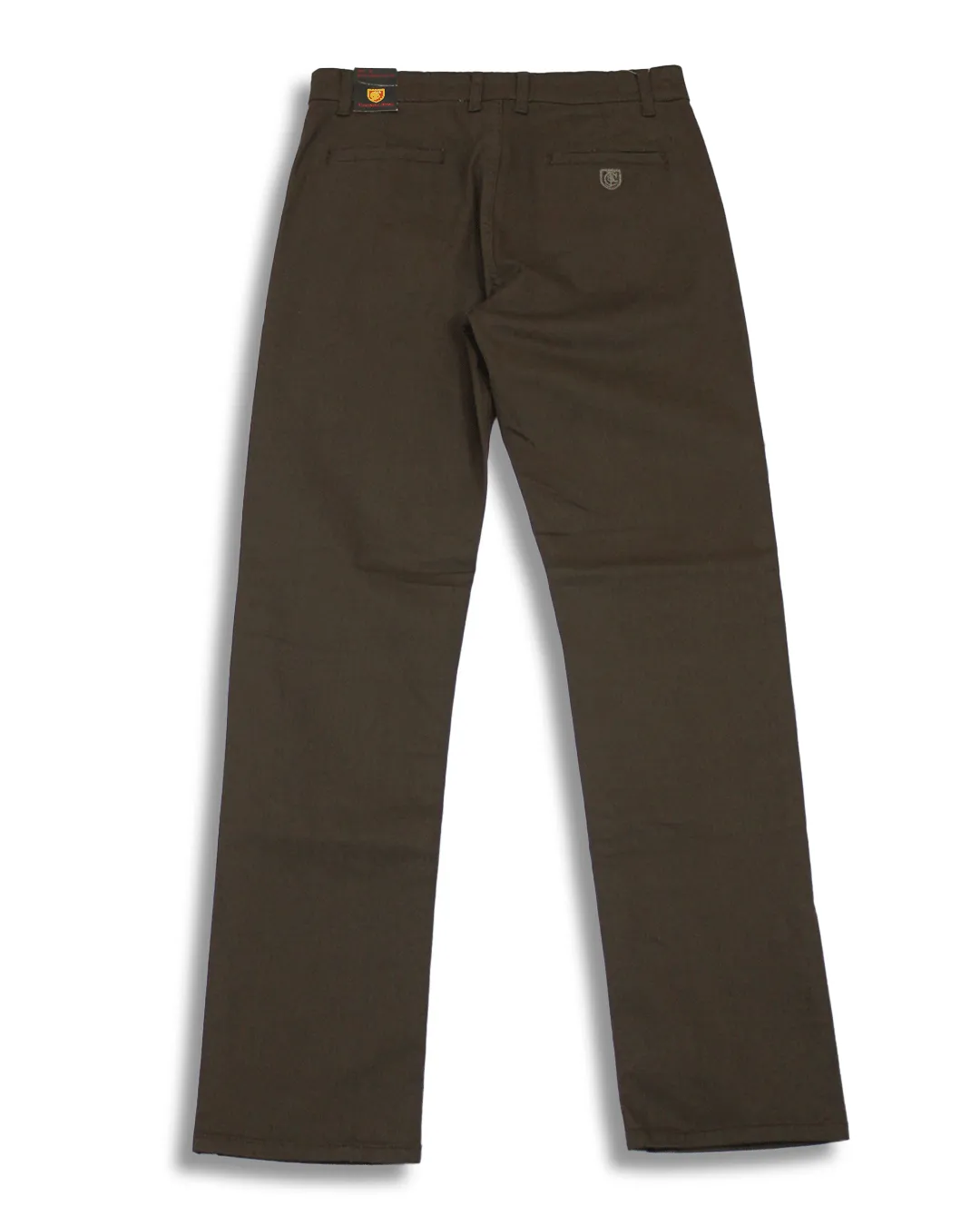 Crockett & Jones Choc Slim Fit Stretch Chino