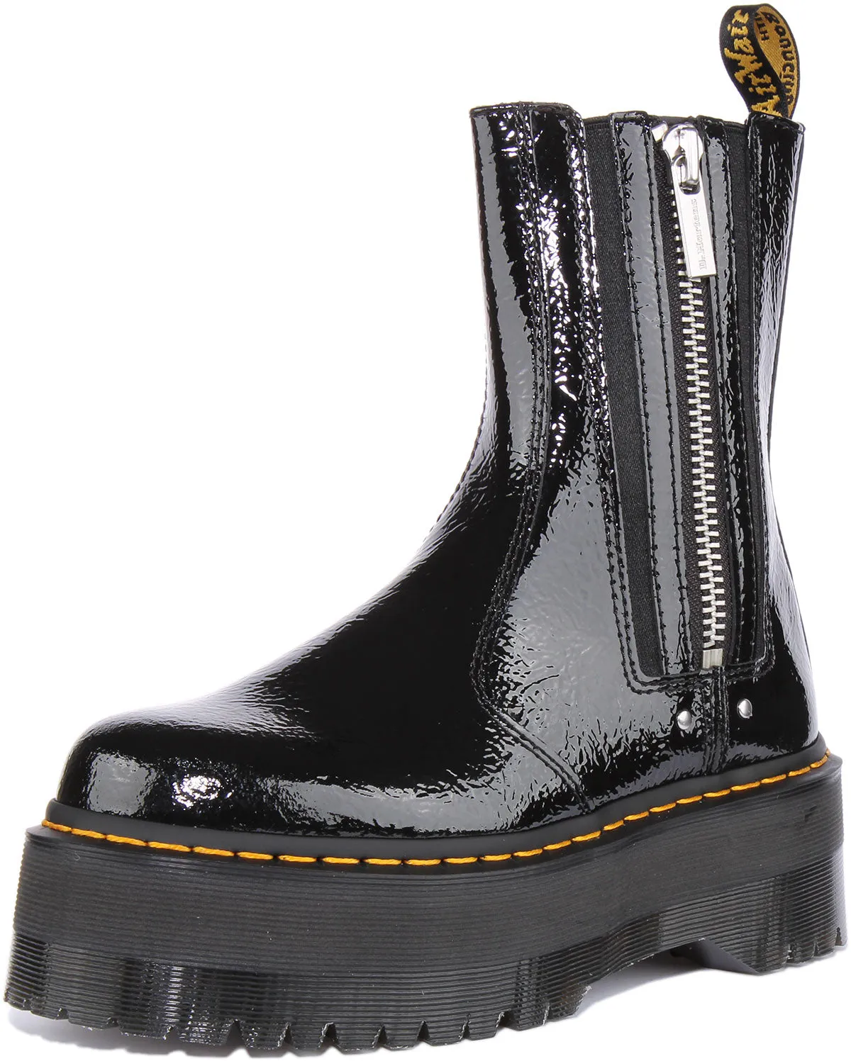 Dr Martens 2976 Max In Black Patent For Women