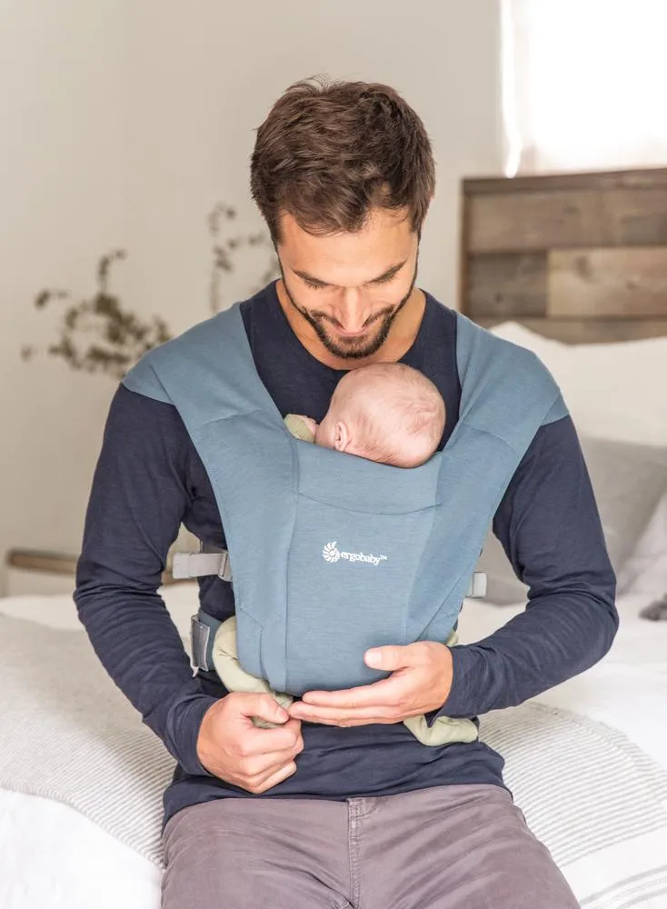 Ergobaby Embrace Newborn Carrier - Oxford Blue