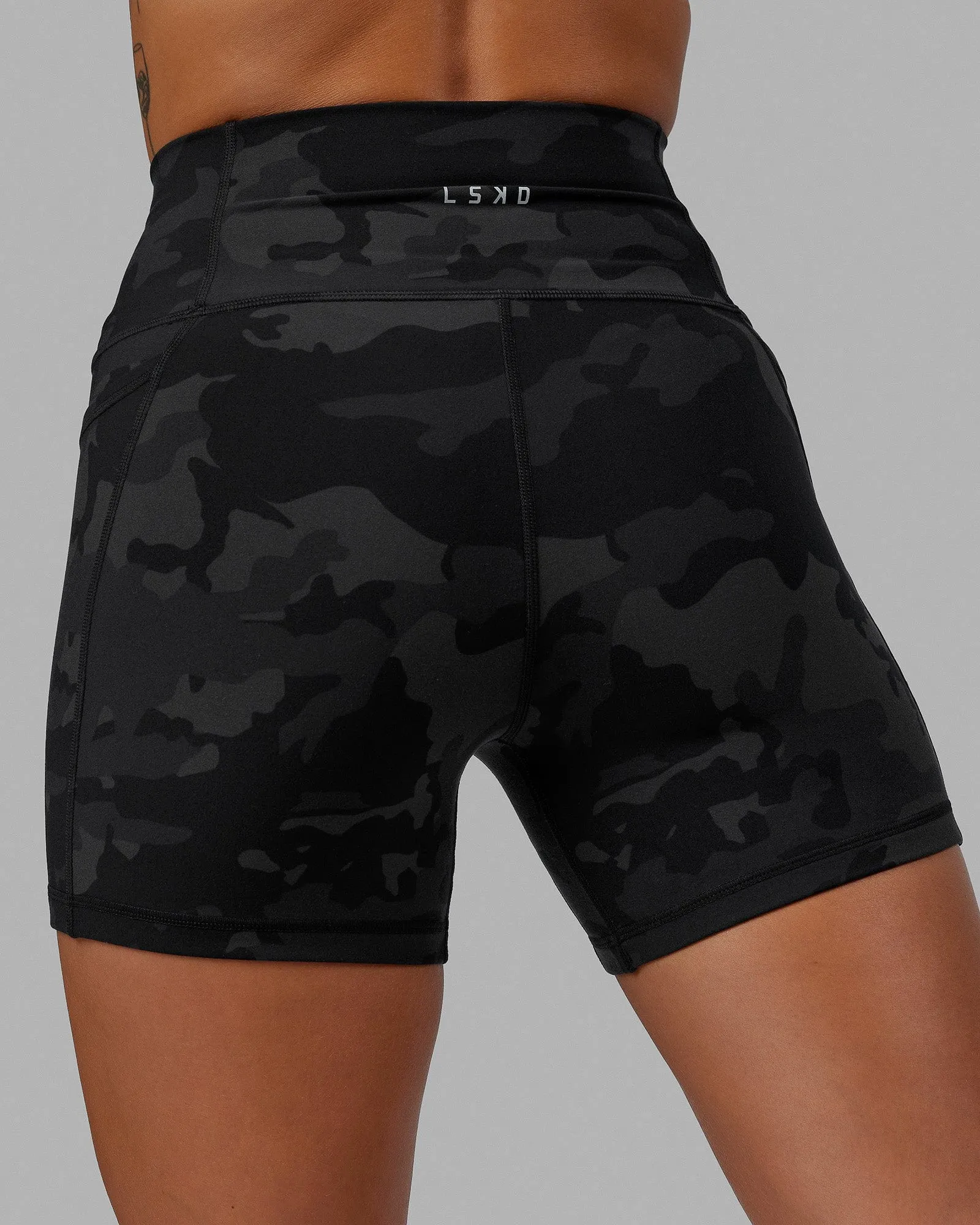 Fusion X-Length Shorts - Black Camo