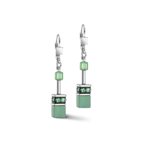 GeoCUBE® Iconic Precious earrings green