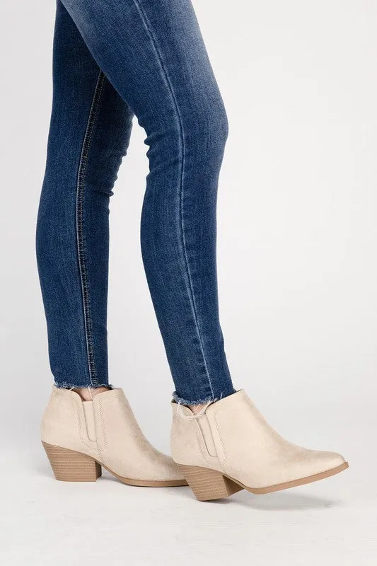 Gwen Suede Ankle Boots