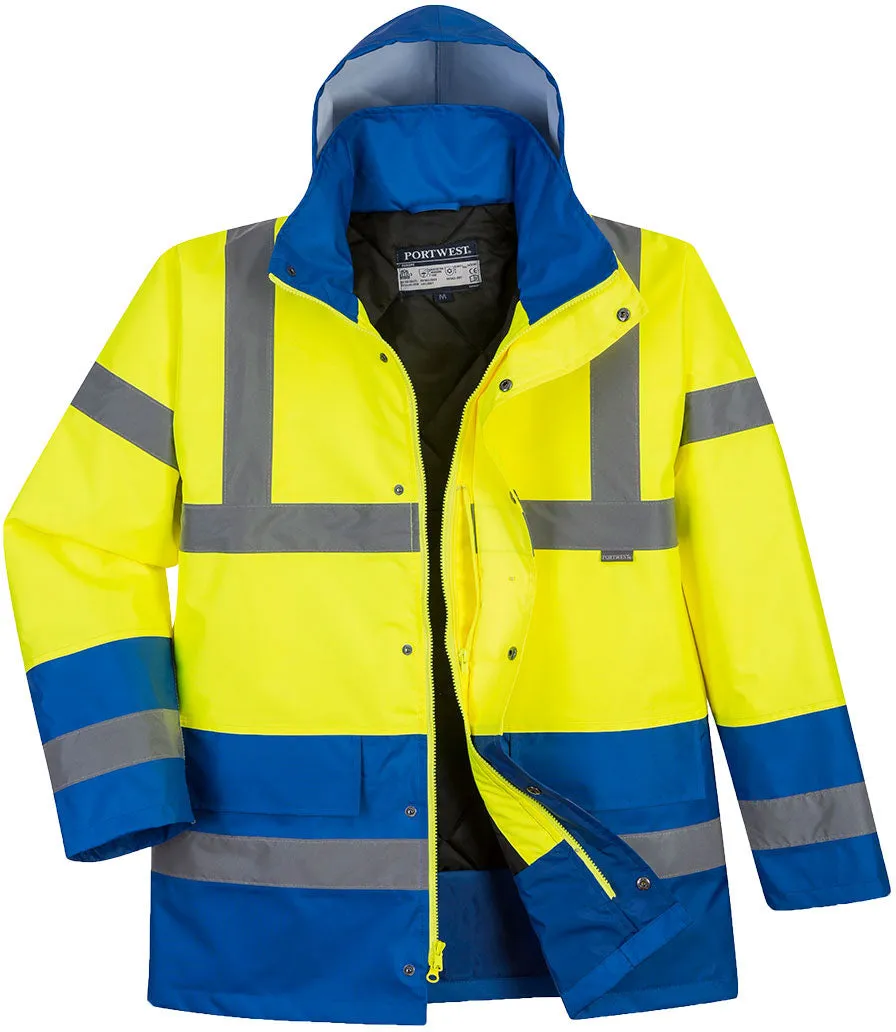 Hi-Vis Contrast Winter Traffic Jacket