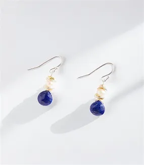 Lapis Dangle Earrings