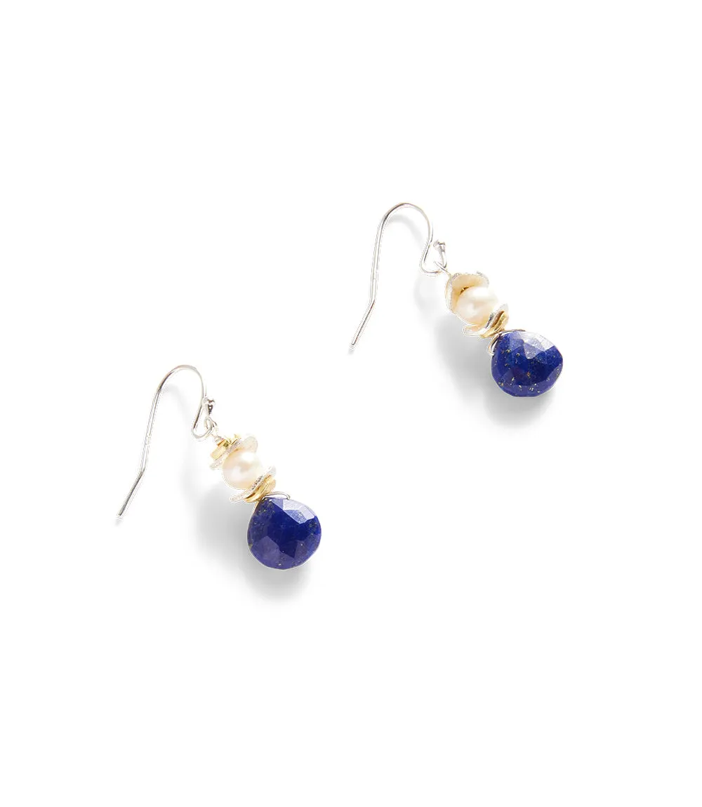 Lapis Dangle Earrings