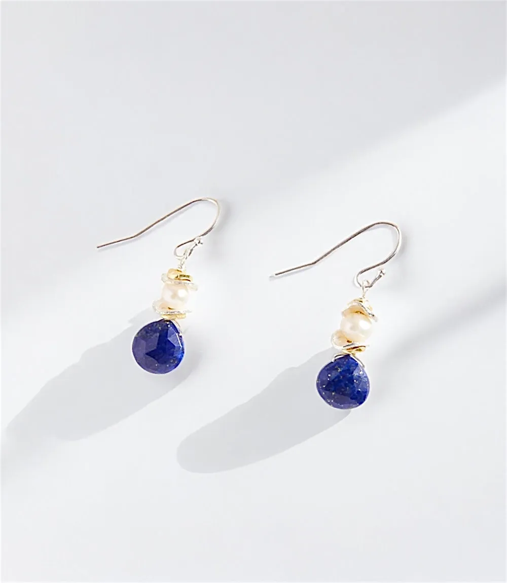 Lapis Dangle Earrings