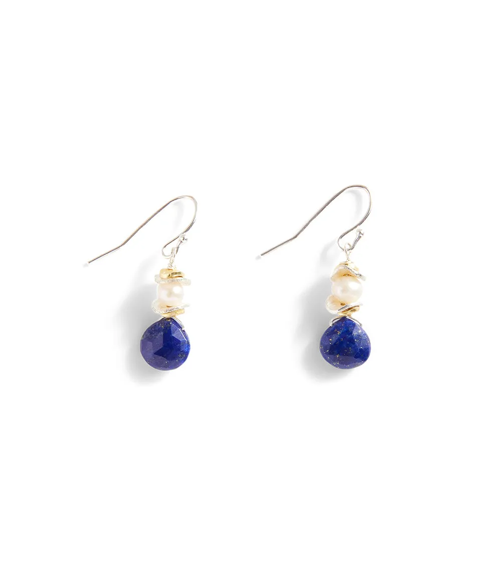 Lapis Dangle Earrings