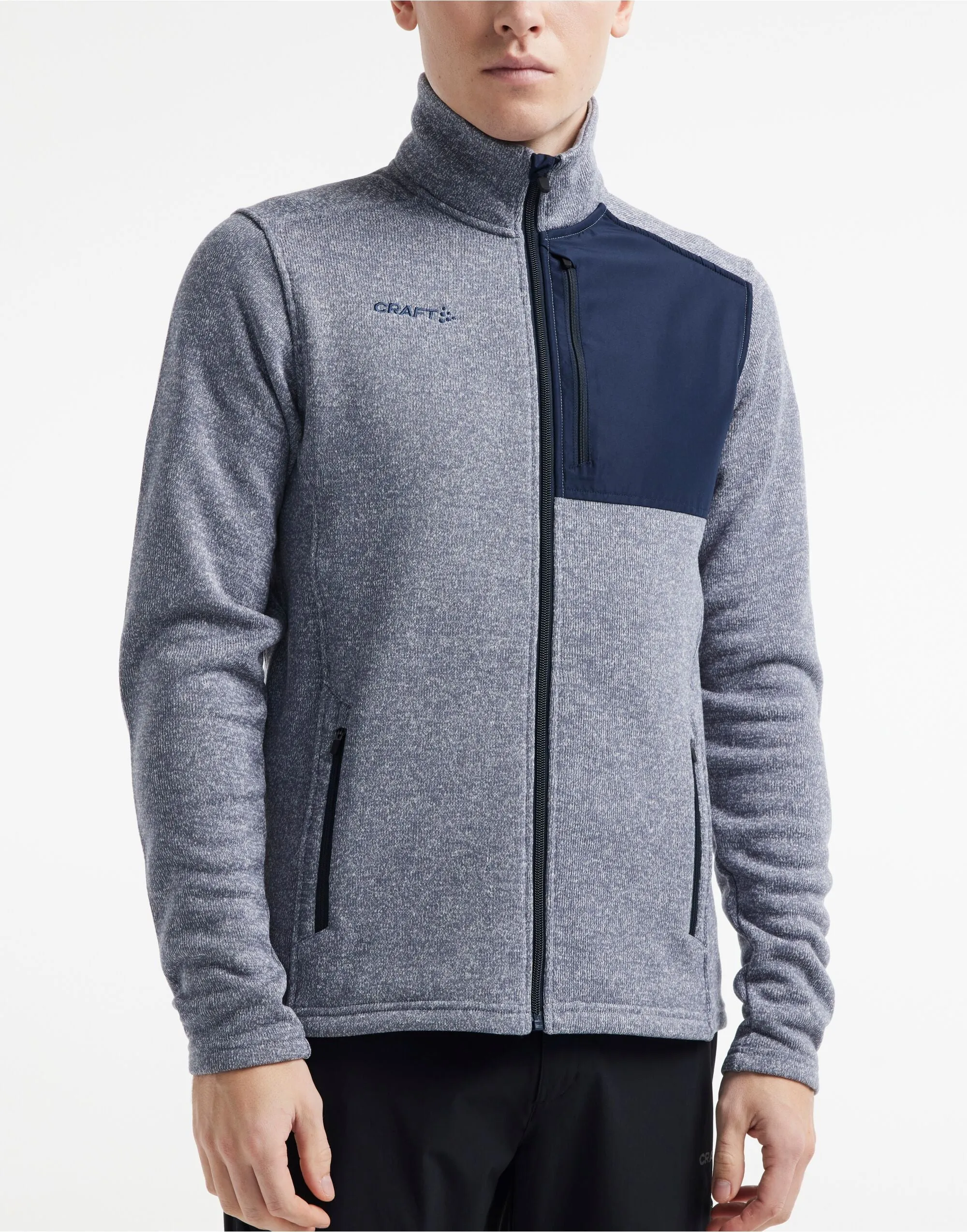 Men's CRAFT ADV Explore Heavy Full Zip Fleece Jacket {CR-1912218}