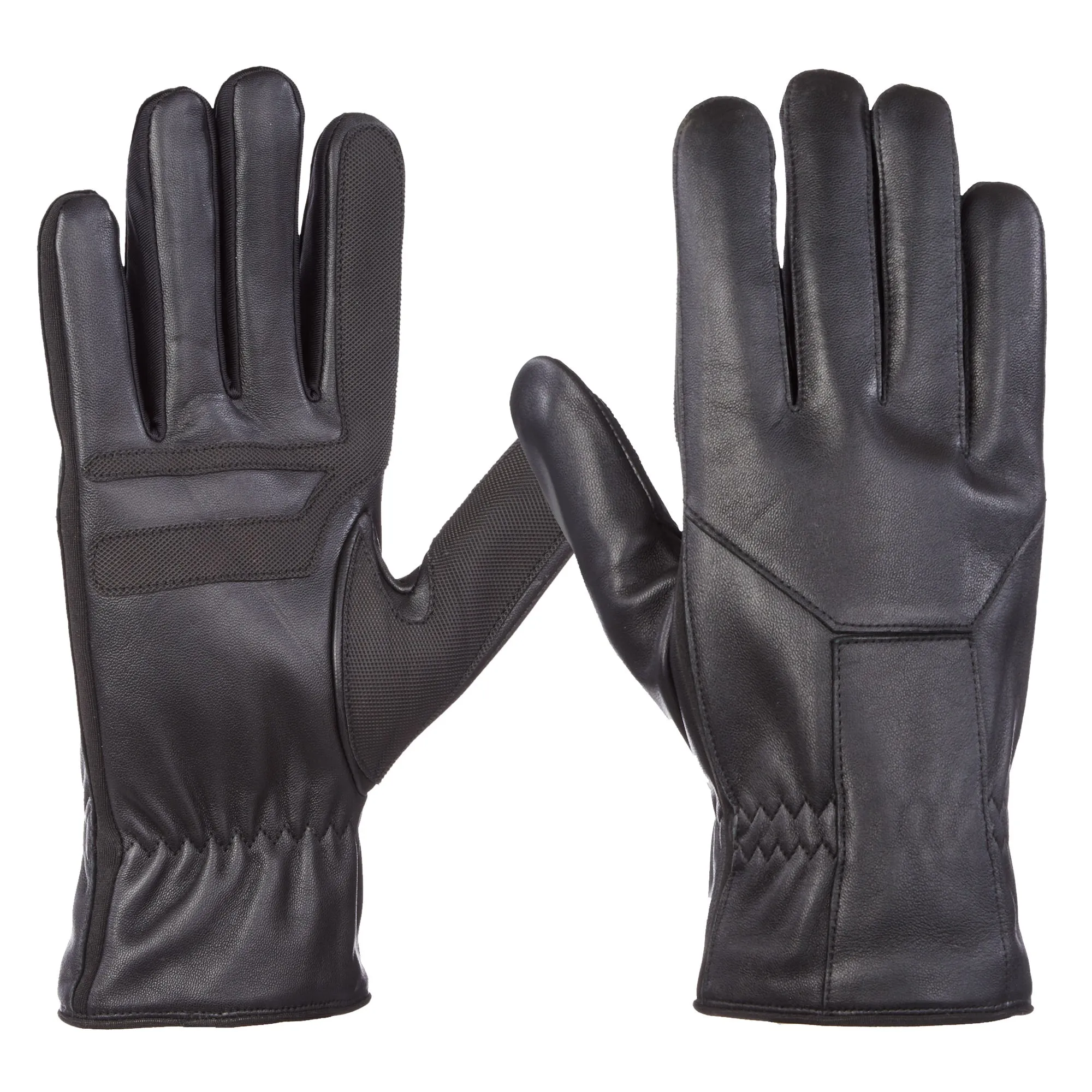 Men's Leather Water Repellent Touchscreen Glove