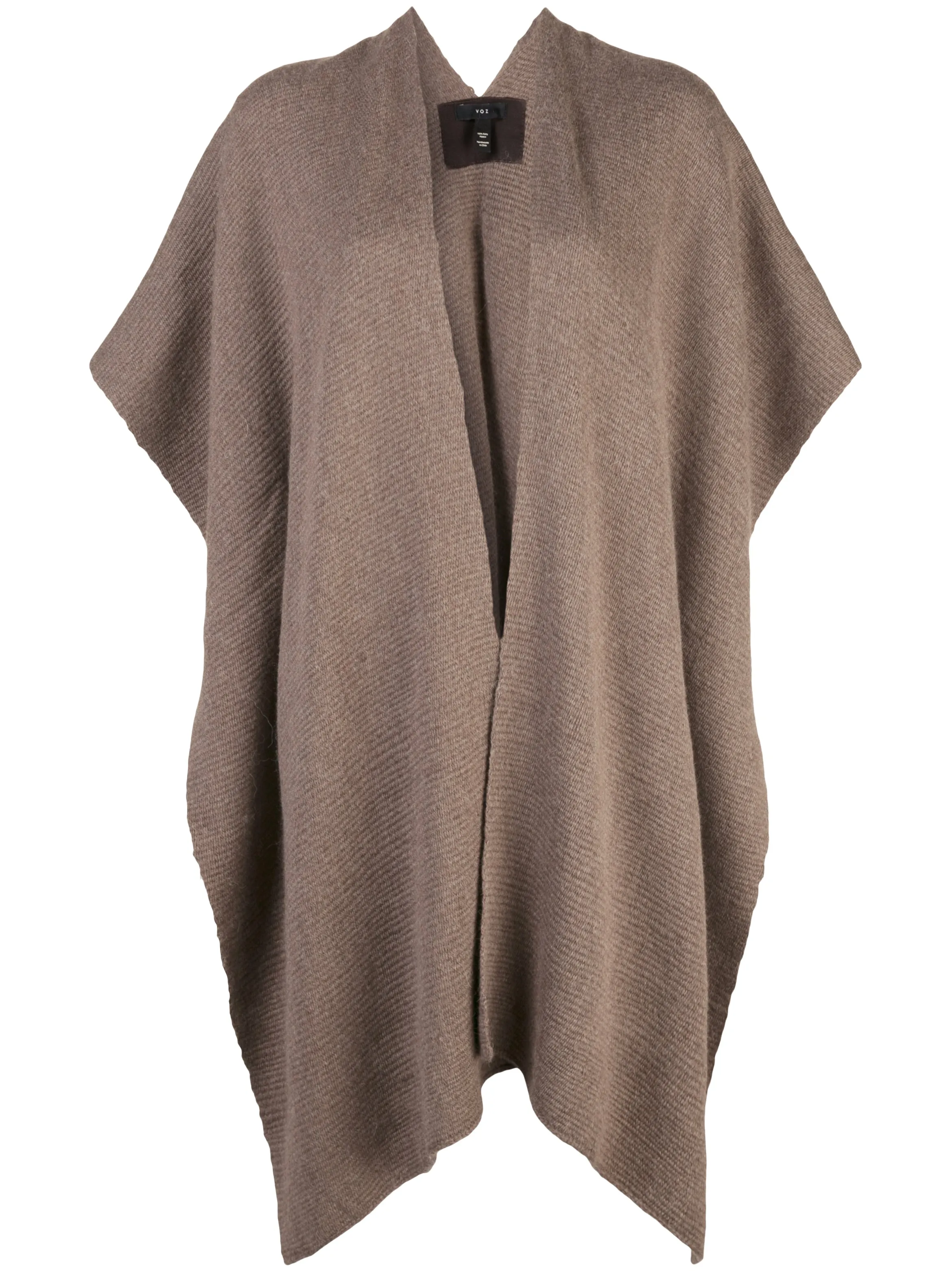 Mens Solid Alpaca Duster