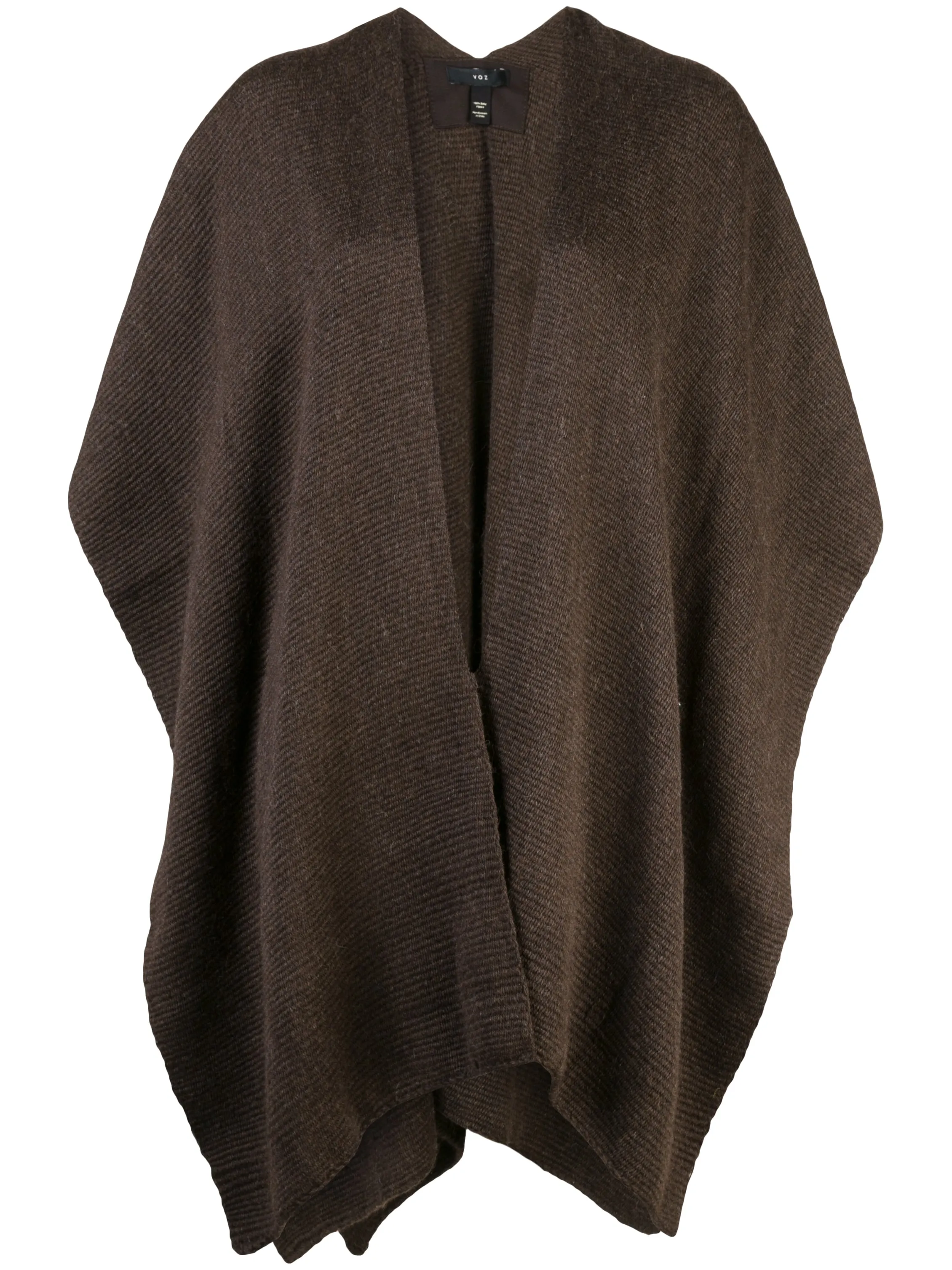 Mens Solid Alpaca Duster