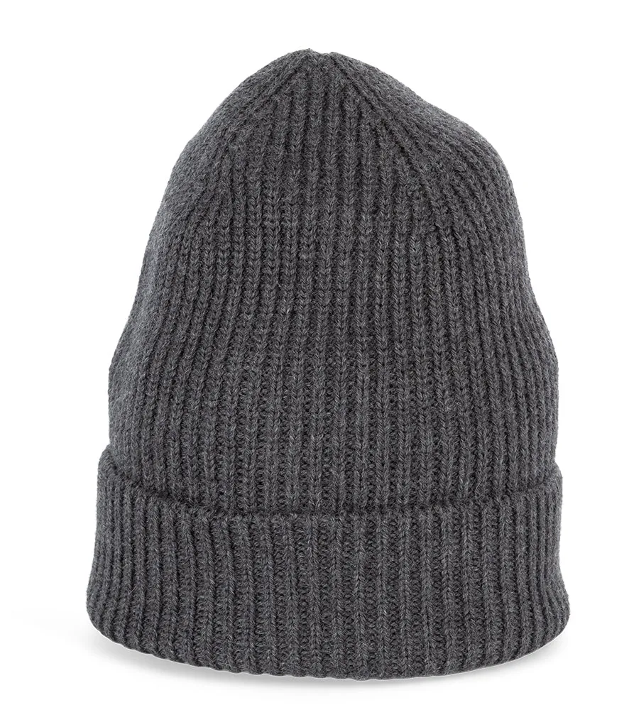 Native Spirit Merino Wool Cable Knit Cuffed Beanie {NS012}