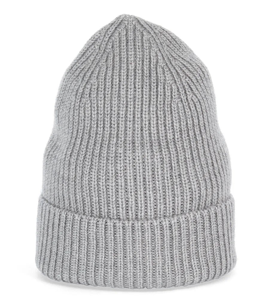 Native Spirit Merino Wool Cable Knit Cuffed Beanie {NS012}