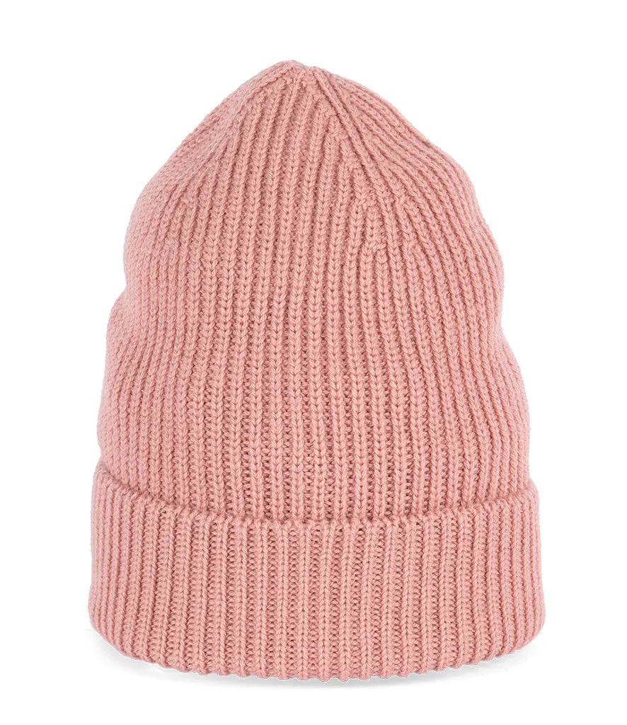 Native Spirit Merino Wool Cable Knit Cuffed Beanie {NS012}