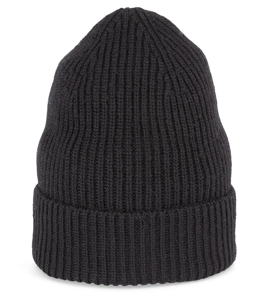 Native Spirit Merino Wool Cable Knit Cuffed Beanie {NS012}