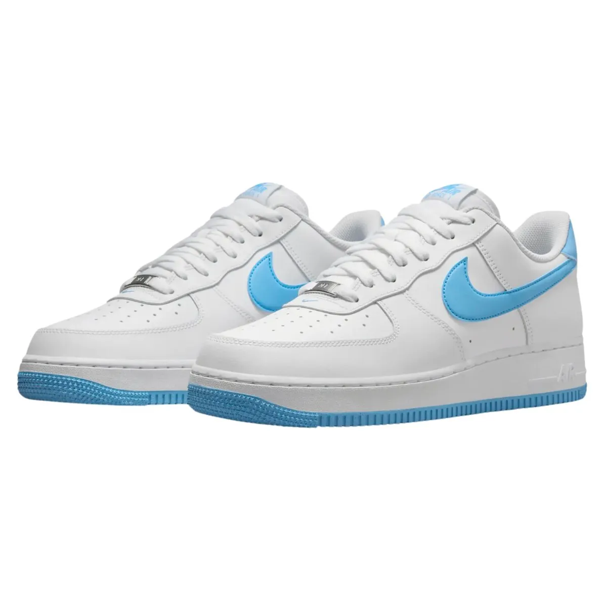 Nike Men's Air Force 1 White/Aquarius