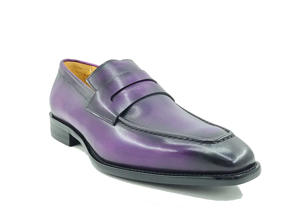 Patina Finished Calfskin Penny loafer