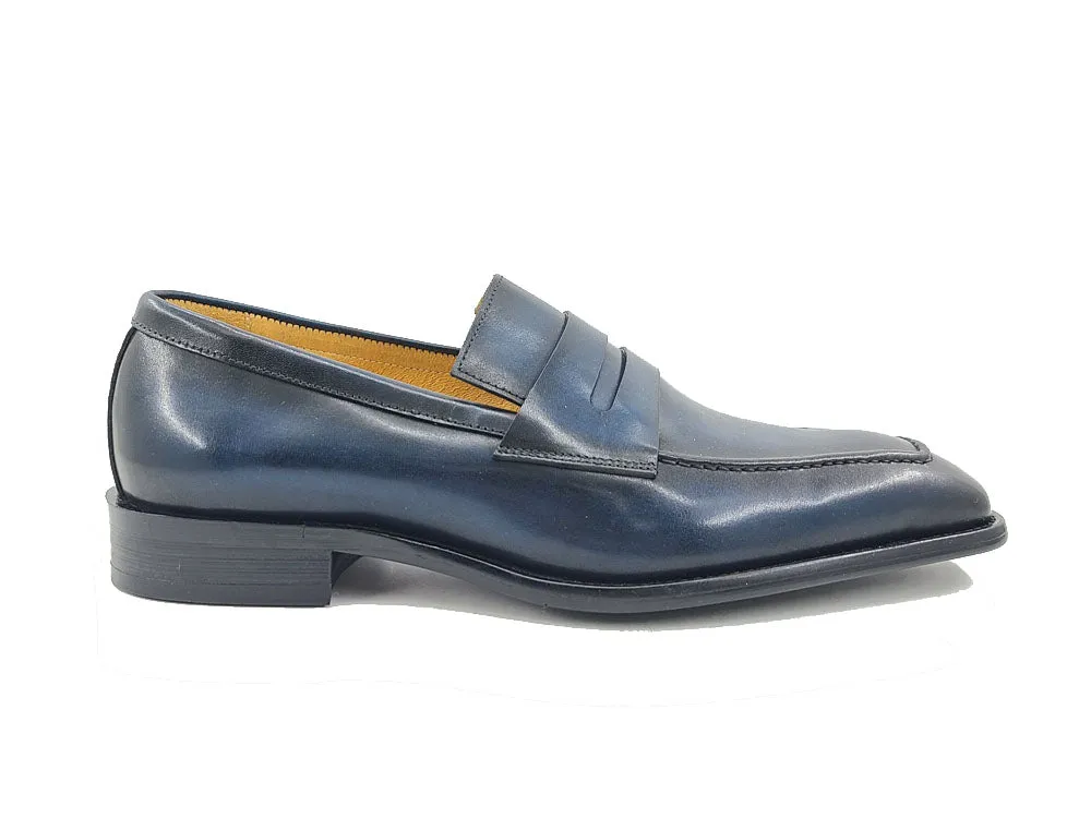 Patina Finished Calfskin Penny loafer