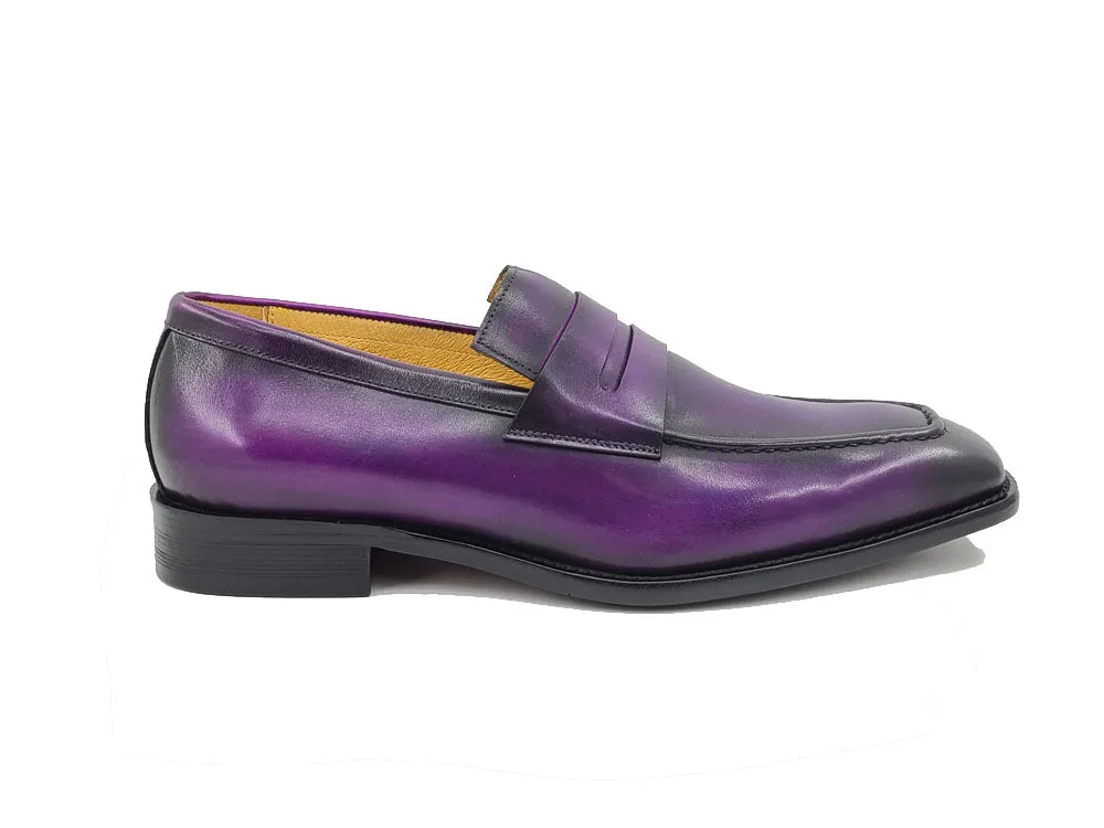 Patina Finished Calfskin Penny loafer