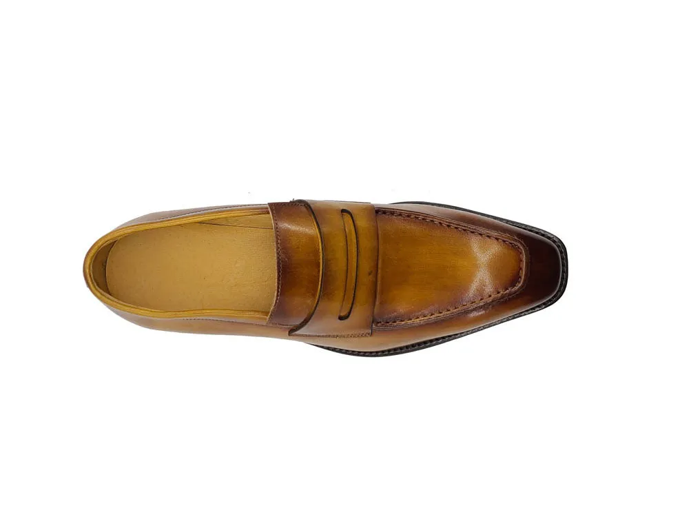 Patina Finished Calfskin Penny loafer