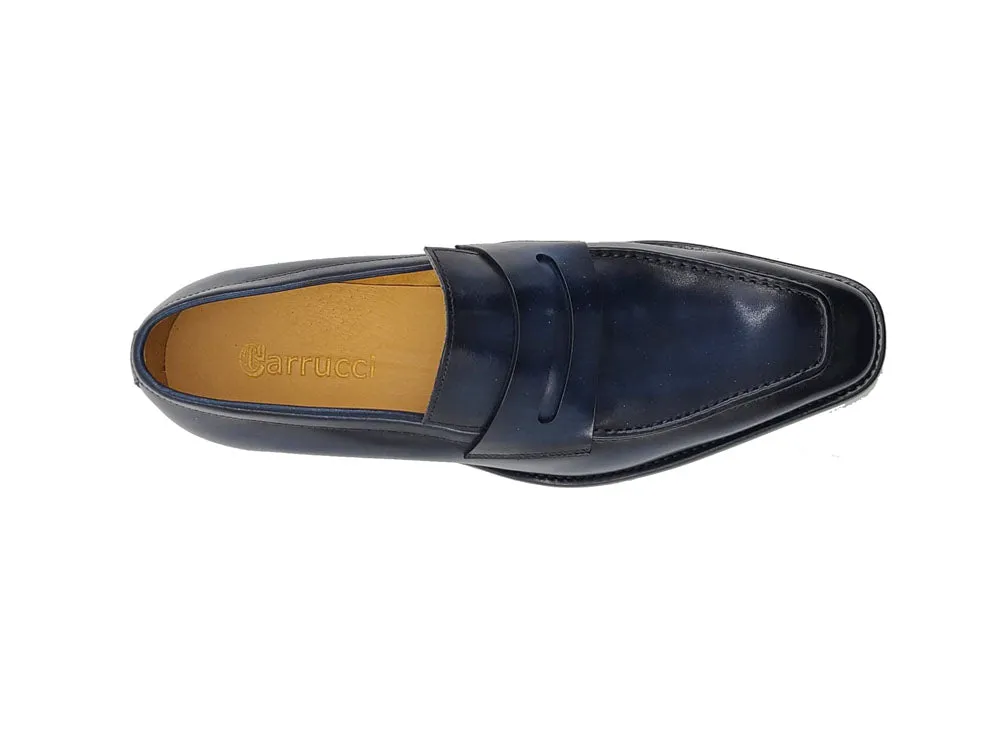 Patina Finished Calfskin Penny loafer