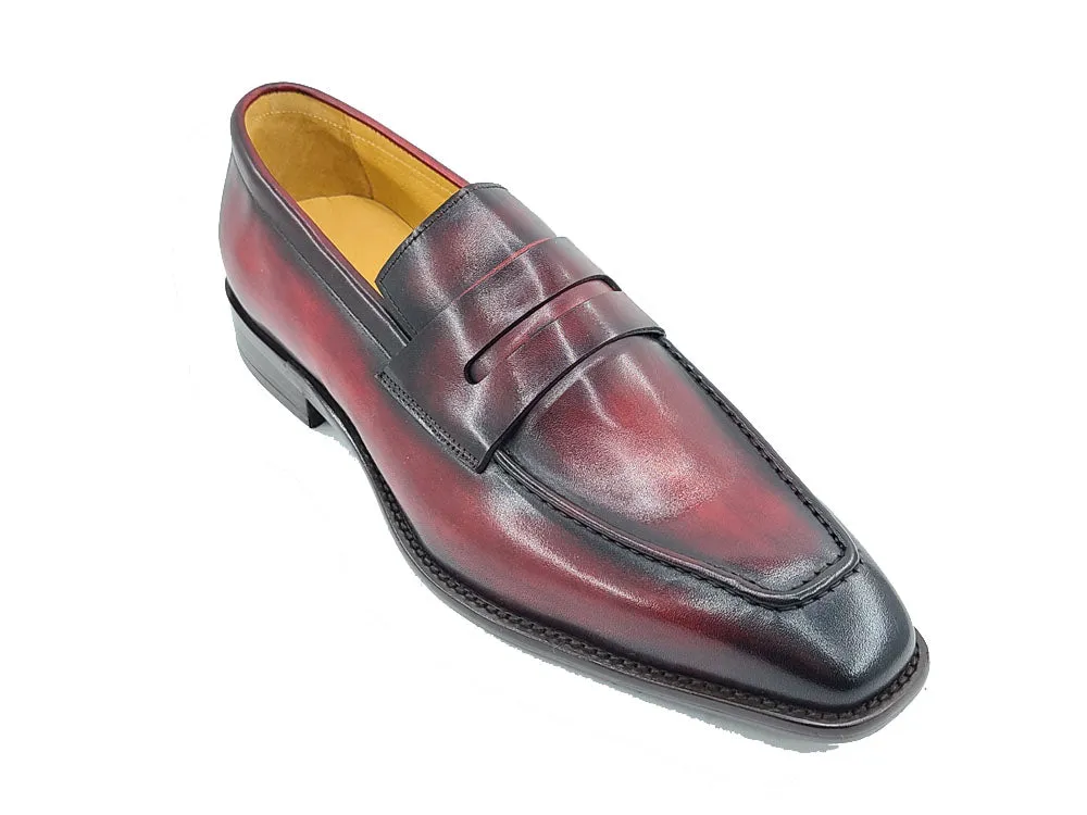 Patina Finished Calfskin Penny loafer