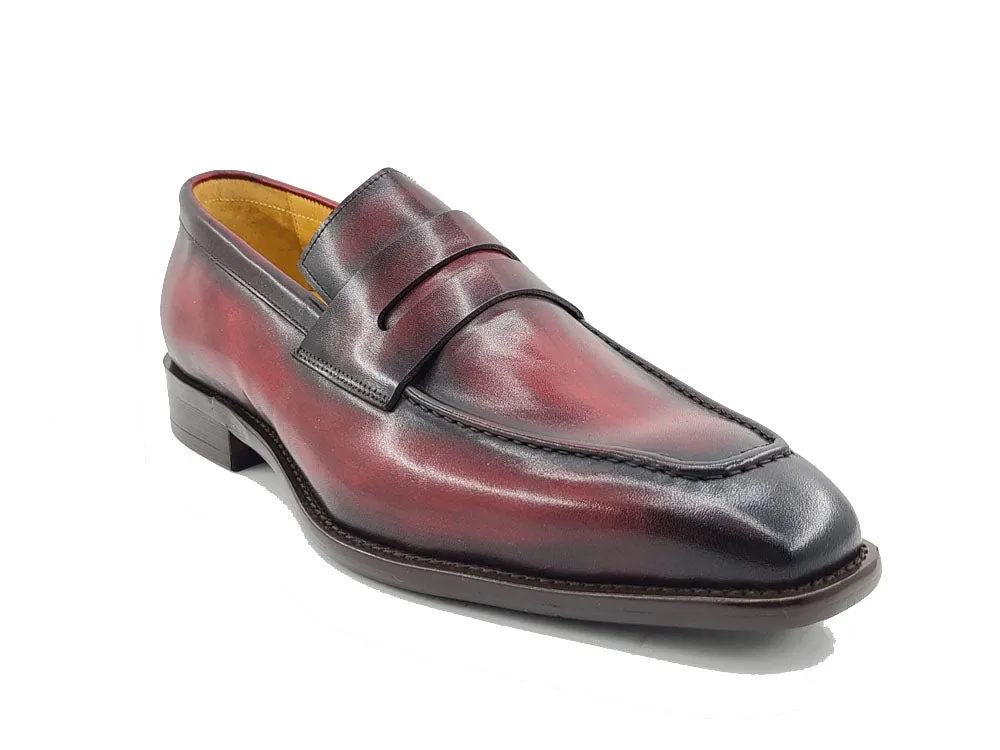 Patina Finished Calfskin Penny loafer