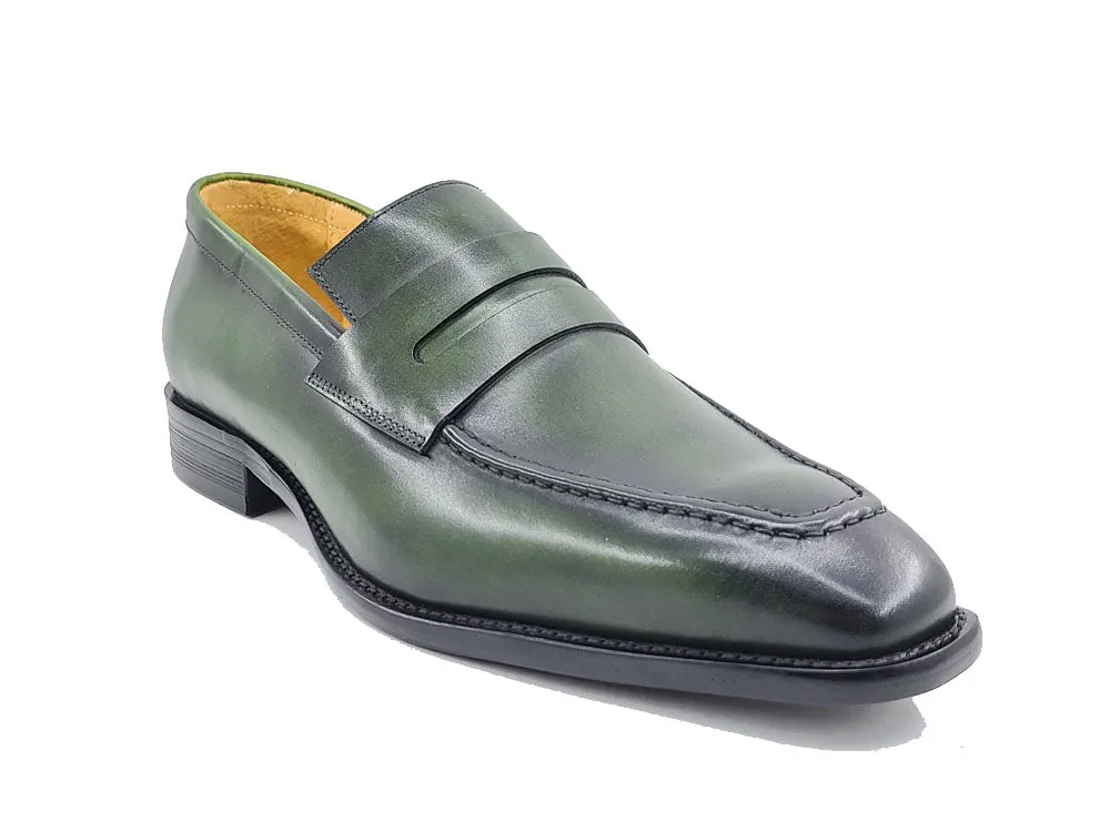 Patina Finished Calfskin Penny loafer